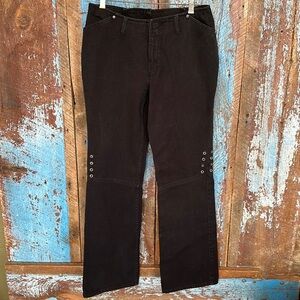 Harley Davidson Women’s Black Biker Jeans Size 12